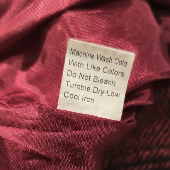 Piko 1988 Red Black Tartan Buffalo Plaid Checkered Shift Mini Dress Size Small - Picture 7 of 10